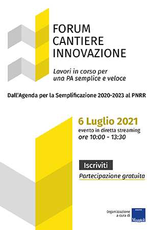 Forum Cantiere Innovazione